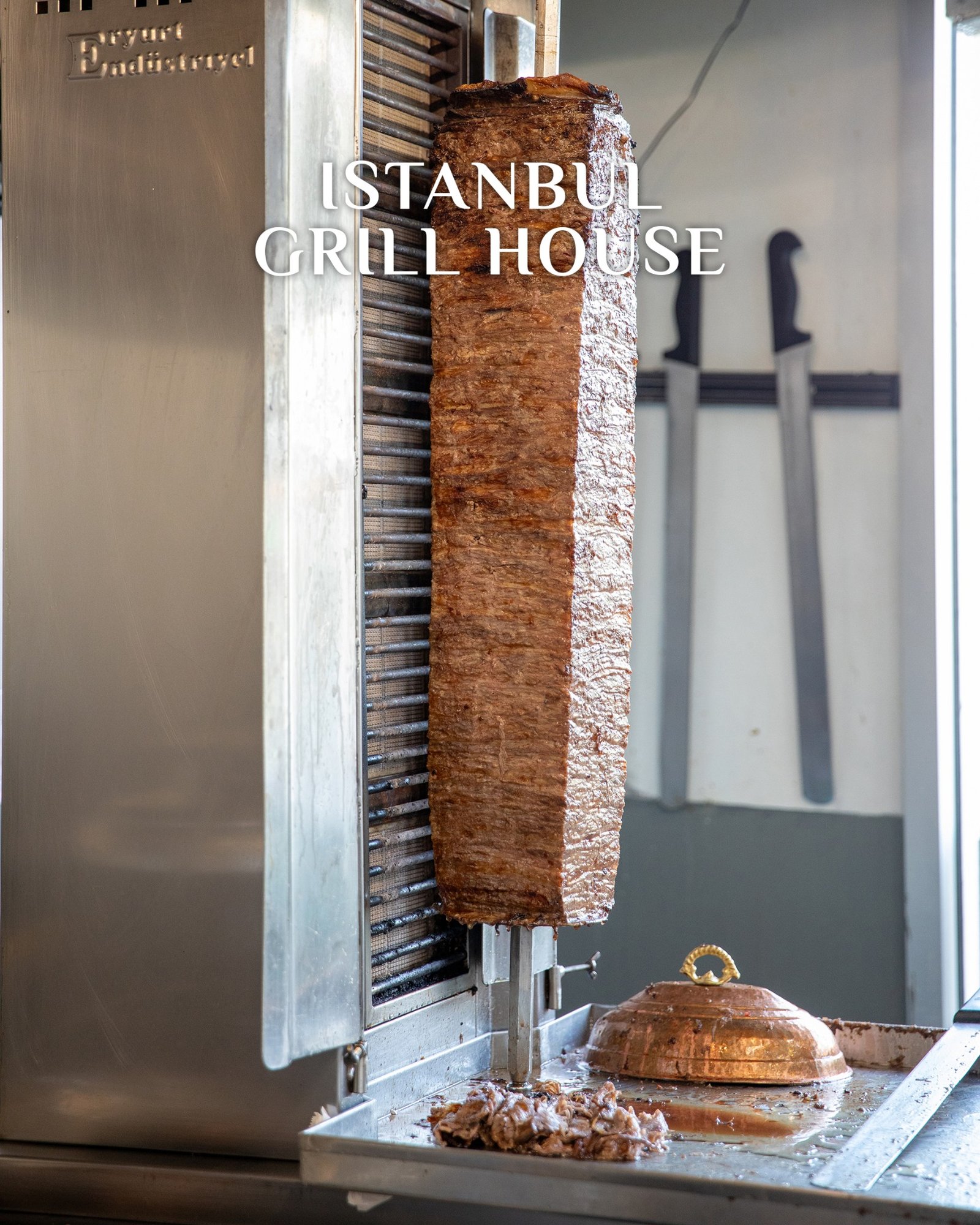 Yaprak Doner rotisserie at Istanbul Grill House
